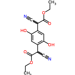 A,a’-dicyano-2,5-dihydroxy-1,4-phenylenediacetate Structure,57271-90-6Structure