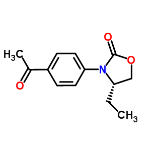 (S)-3-(4-乙?；交?-4-乙基噁唑啉-2-酮結構式_572923-18-3結構式