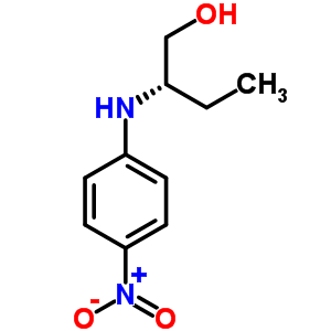 (S)-2-(4-硝基苯基氨基)-1-丁醇結(jié)構(gòu)式_572923-31-0結(jié)構(gòu)式