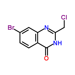 7-Bromo-2-chloromethyl-quinazolin-4-ol Structure,573681-17-1Structure