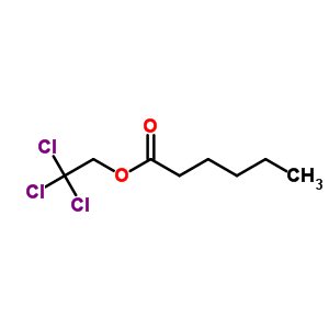 Hexanoic acid,2,2,2-trichloroethyl ester Structure,57392-47-9Structure