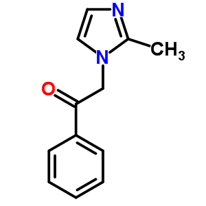 2-(2-Methyl-1h-imidazol-1-yl)-1-phenylethanone Structure,57432-71-0Structure