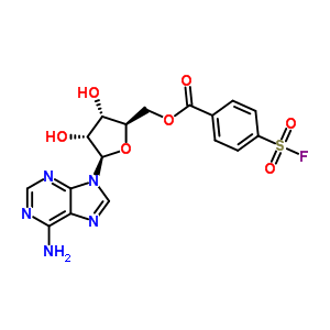 5-(磺?；郊柞；?腺苷酸結(jié)構式_57454-44-1結(jié)構式