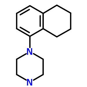 1-(5,6,7,8-Tetrahydronaphthalen-1-yl)piperazine Structure,57536-84-2Structure