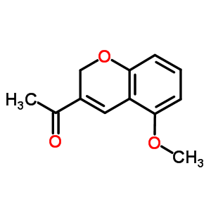 3-Acetyl-5-methoxy-2h-1-benzopyran Structure,57543-57-4Structure