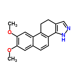 7,8-Dimethoxy-10,11-dihydro-3h-naphtho(1,2-g)indazole Structure,57595-90-1Structure