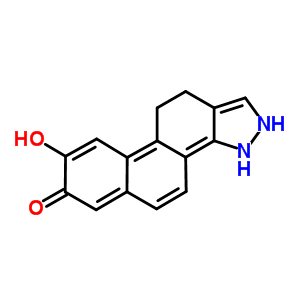 10,11-Dihydro-3h-naphtho(1,2-g)indazole-7,8-diol Structure,57595-91-2Structure