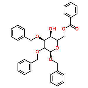 1,2,3,6-Tetra-o-benzyl-b-d-galactopyranoside Structure,57783-81-0Structure