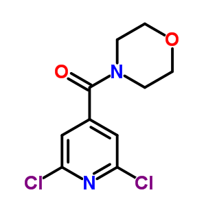 (2,6-Dichloropyridin-4-yl)(morpholino)methanone Structure,57803-44-8Structure