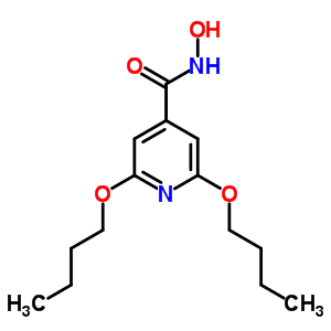 2,6-Dibutoxy-4-pyridinecarbohydroximic acid Structure,57803-71-1Structure