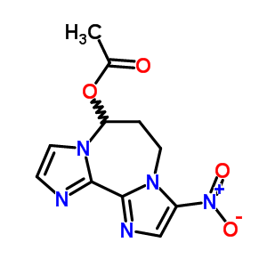 6-Acetyloxy-3-nitro-6,7-dihydro-5h-diimidazo[1,2-a:2’,1’-c][1,4]diazepine Structure,57831-77-3Structure