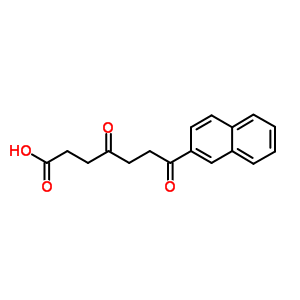 7-Naphthalen-2-yl-4,7-dioxo-heptanoic acid Structure,57877-42-6Structure