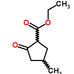 Cyclopentanecarboxylicacid, 4-methyl-2-oxo-, ethyl ester Structure,58019-67-3Structure