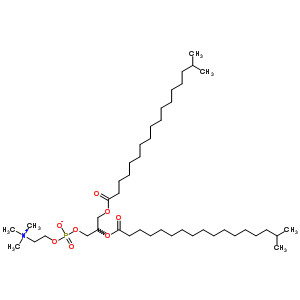 1,2-Isostearoylphosphatidylcholine Structure,58045-79-7Structure