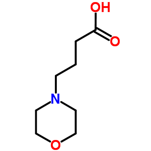 4-Morpholin-4-ylbutanoic acid hydrochloride Structure,5807-09-0Structure