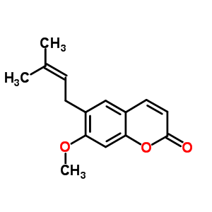 軟木花椒素結(jié)構(gòu)式_581-31-7結(jié)構(gòu)式