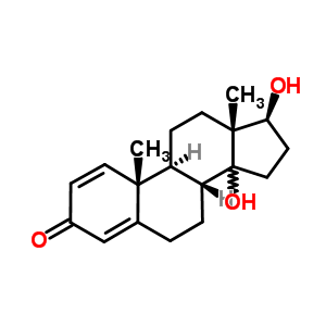 14,17-Dihydroxyandrosta-1,4-dien-3-one Structure,58105-34-3Structure