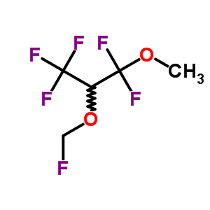 Fluoromethyl 2-methoxy-2,2-difluoro-1-(trifluoromethyl)ethyl ether Structure,58109-33-4Structure