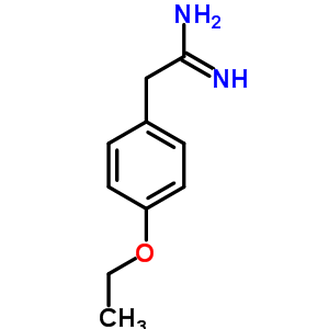 2-(4-乙氧基苯基)-乙脒結(jié)構(gòu)式_58125-02-3結(jié)構(gòu)式