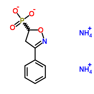 (3-Phenyl-2-isoxazoline-5-yl)phosphonic acid Structure,58144-61-9Structure