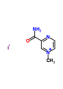 Pyrazinamide methiodide Structure,58219-37-7Structure