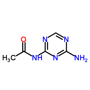 N-(4-amino-1,3,5-triazin-2-yl)acetamide Structure,58228-67-4Structure