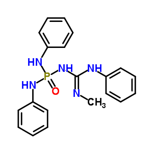 n-[雙(苯基氨基)膦]-n-甲基-n-苯基-胍結(jié)構(gòu)式_5830-45-5結(jié)構(gòu)式