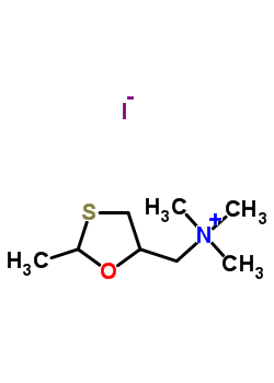 2-Methyl-5-trimethylammoniummethyl-1,3-oxathiolane Structure,58326-95-7Structure