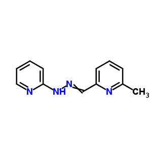 N-[(6-methylpyridin-2-yl)methylideneamino]pyridin-2-amine Structure,58333-11-2Structure