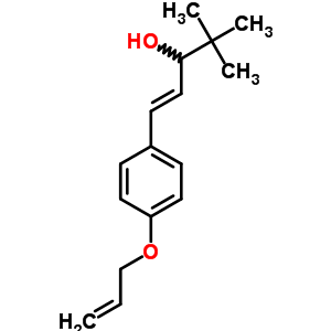 1-[4-(Allyloxy)phenyl ]-4,4-dimethyl-1-penten-3-ol Structure,58344-50-6Structure