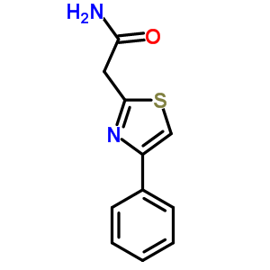 2-(4-Phenyl-1,3-thiazol-2-yl)acetamide Structure,58351-19-2Structure