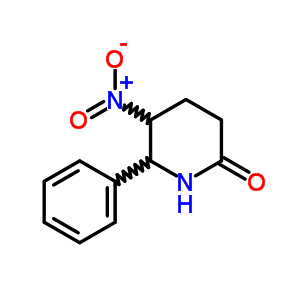 5-Nitro-6-phenyl-2-piperidinone Structure,58373-38-9Structure