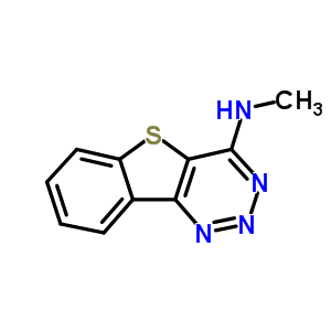 [1]Benzothieno[3,2-d]-1,2,3-triazin-4-amine, n-methyl- Structure,58374-98-4Structure