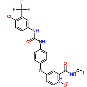 索拉非尼 N-氧化物結(jié)構(gòu)式_583840-03-3結(jié)構(gòu)式