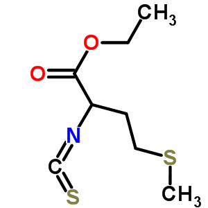 Ethyl 2-isothiocyanato-4-(methylthio)butanoate Structure,58511-07-2Structure