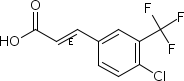 4-Chloro-3-(trifluoromethyl)cinnamic acid Structure,58537-09-0Structure