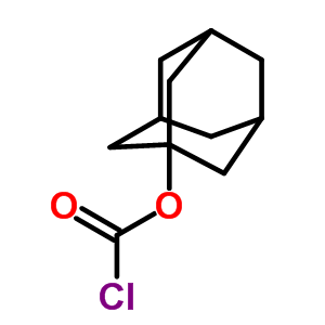 1-Chlorocarbonyloxyadamantane Structure,5854-52-4Structure