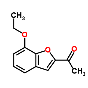 1-(7-Ethoxy-1-benzofuran-2-yl)ethanone Structure,58583-72-5Structure