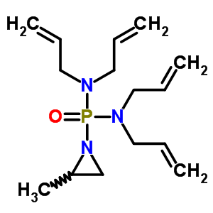 Bis(diallylamino)(2-methyl-1-aziridinyl)phosphine oxide Structure,58588-70-8Structure