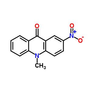 9(10H)-acridinone, 10-methyl-2-nitro- Structure,58658-02-9Structure