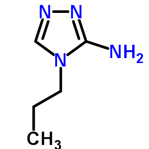 4-Propyl-4h-1,2,4-triazol-3-amine Structure,58661-97-5Structure