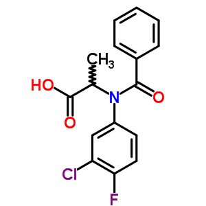 Flamprop Structure,58667-63-3Structure