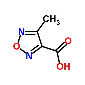 4-Methylfurazan-3-carboxylic acid Structure,58677-34-2Structure