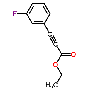 (3-氟-苯基)-丙炔酸乙酯結(jié)構(gòu)式_58686-65-0結(jié)構(gòu)式