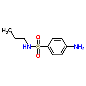 4-Amino-n-propylbenzenesulfonamide Structure,58687-83-5Structure