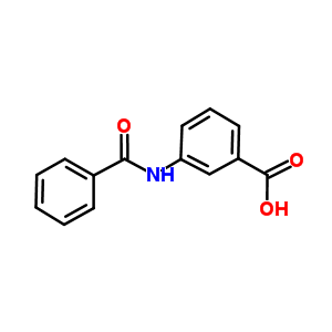 3-(Benzoylamino)benzoic acid Structure,587-54-2Structure