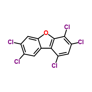 1,3,4,7,8-Pentachlorodibenzofuran Structure,58802-16-7Structure