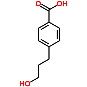 4-(3-Hydroxypropyl)benzoic acid Structure,58810-87-0Structure