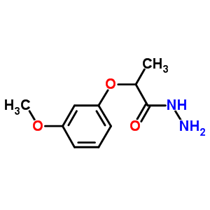 2-(3-Methoxyphenoxy)propanohydrazide Structure,588678-30-2Structure