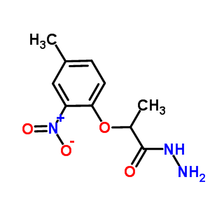 2-(4-Methyl-2-nitrophenoxy)propanohydrazide Structure,588678-31-3Structure